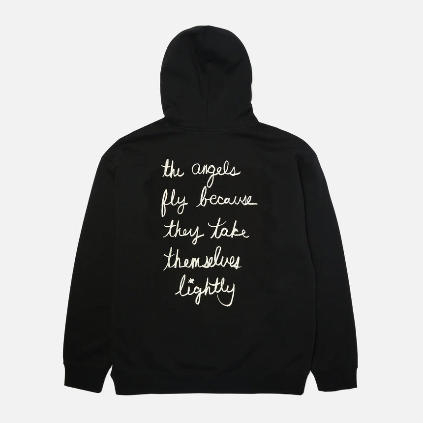 HUF The Angels Fly Pullover Hood - Black