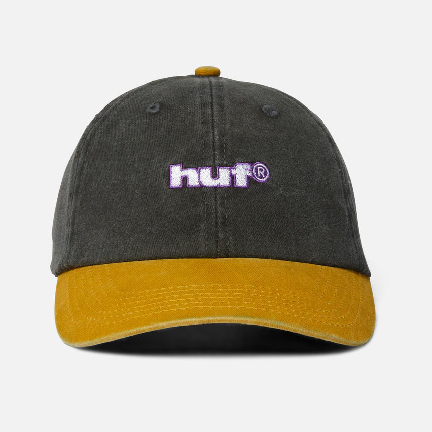 HUF Two Tone 89 Washed 6 Panel Hat - Black
