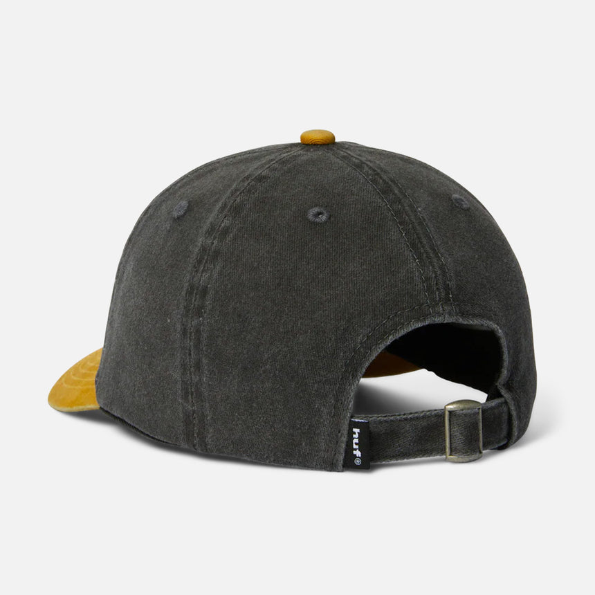 HUF Two Tone 89 Washed 6 Panel Hat - Black