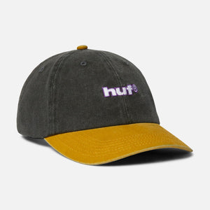 HUF Two Tone 89 Washed 6 Panel Hat - Black