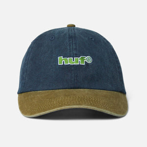 HUF Two Tone 89 Washed 6 Panel Hat - Navy