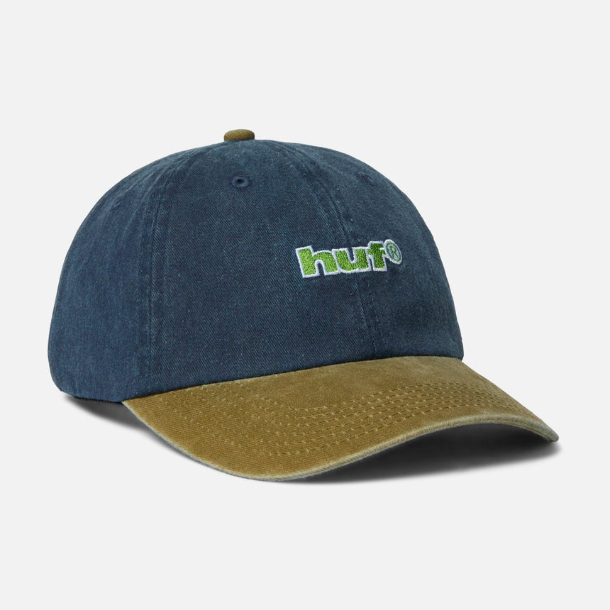 HUF Two Tone 89 Washed 6 Panel Hat - Navy