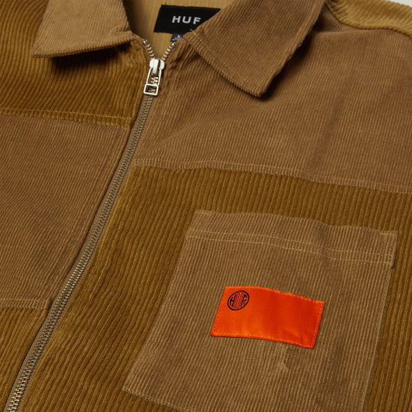 HUF Union Corduroy Shacket - Clay