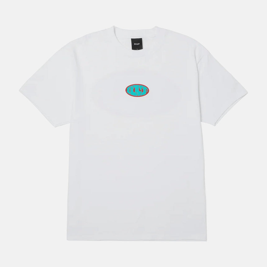 HUF Warped Tee - White