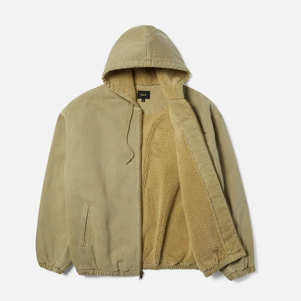 HUF What A Jungle Denim Work Jacket - Desert