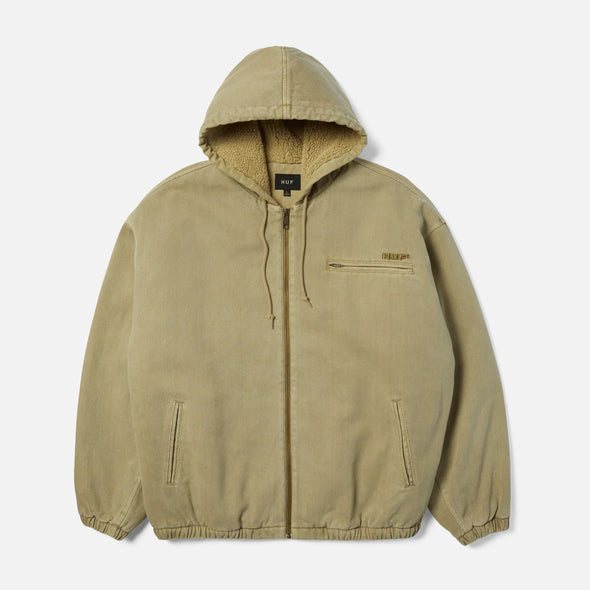 HUF What A Jungle Denim Work Jacket - Desert