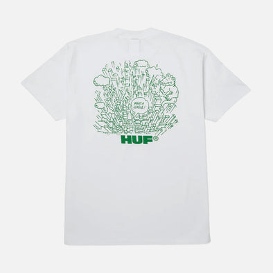 HUF What a Jungle Tee - White