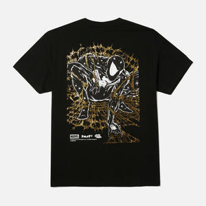 HUF X MARVEL Spider-Man Arachknight Tee - Black