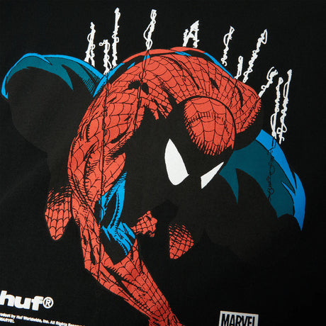 HUF X MARVEL Spider-Man Perceptions Tee - Black