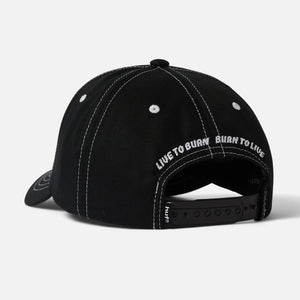 HUF X Spitfire Union Snapback - Black