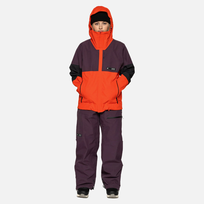 L1 Women's Ukka Jacket 2026 - Cinder/Fig/Black