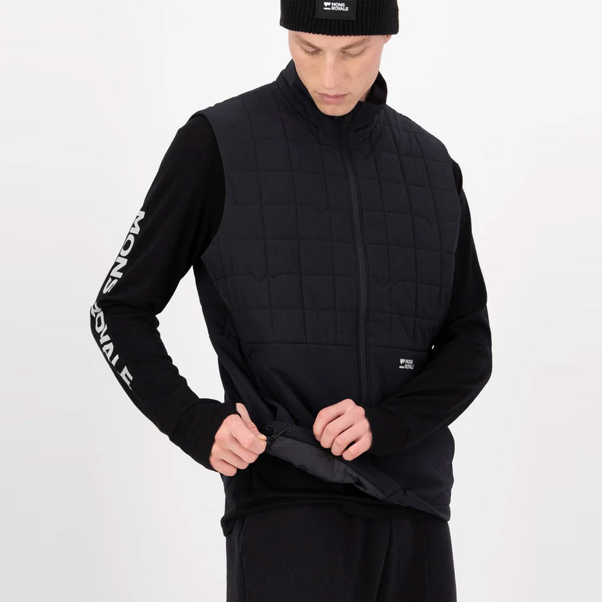 MONS ROYALE Canyon Merino Insulated Vest - Black