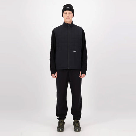 MONS ROYALE Canyon Merino Insulated Vest - Black
