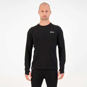 MONS ROYALE Cascade Merino Long Sleeve - Black