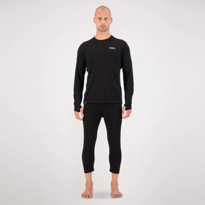 MONS ROYALE Cascade Merino Long Sleeve - Black