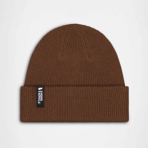 MONS ROYALE Chunky Logger Merino Beanie - Bark