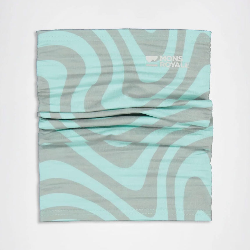 MONS ROYALE Daily Dose Merino Neckwarmer - Blazing Mint