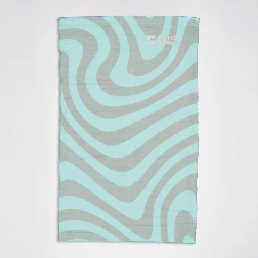 MONS ROYALE Daily Dose Merino Neckwarmer - Blazing Mint