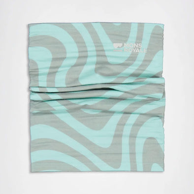 MONS ROYALE Daily Dose Merino Neckwarmer - Blazing Mint