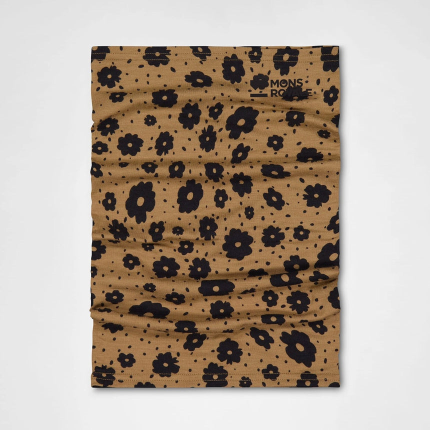 MONS ROYALE Daily Dose Neckwarmer - Aoraki Lily Toffee