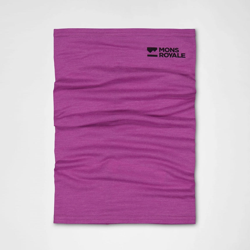 MONS ROYALE Daily Dose Neckwarmer - Purple Bolt