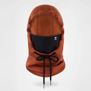 MONS ROYALE Decade Merino Fleece Hood - Sienna