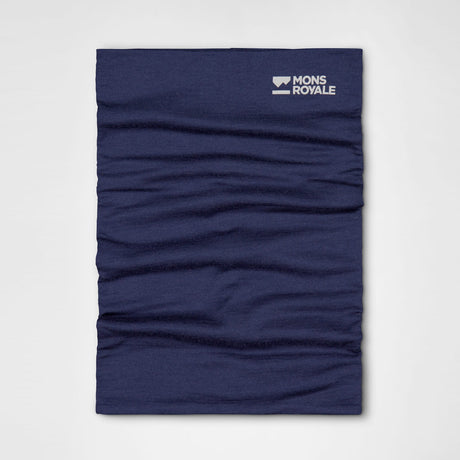 MONS ROYALE Double Up Merino Neckwarmer - Midnight