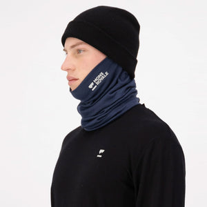 MONS ROYALE Double Up Merino Neckwarmer - Midnight