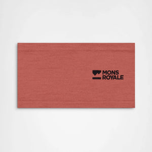MONS ROYALE Haines Merino Headband - Canyon Rose