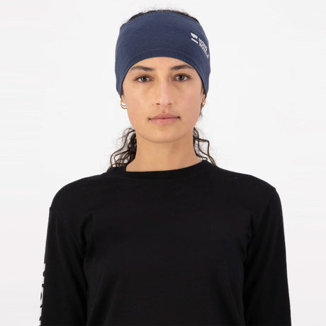 MONS ROYALE Haines Merino Headband - Midnight