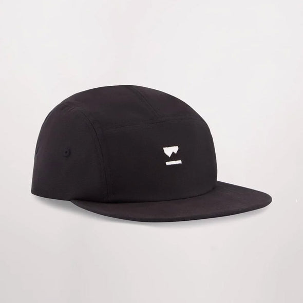 MONS ROYALE Ridgeline 5 Pannel Cap - Black