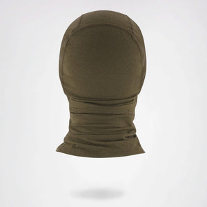 MONS ROYALE Santa Rosa Merino Balaclava - Dark Olive
