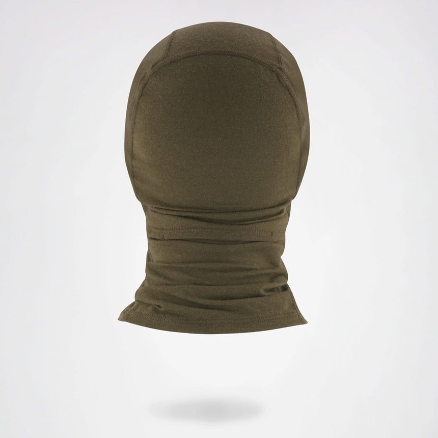 MONS ROYALE Santa Rosa Merino Balaclava - Dark Olive