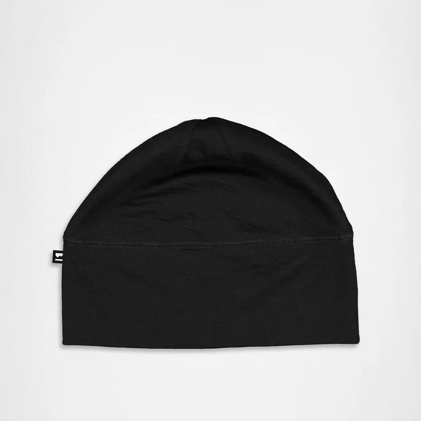 MONS ROYALE Tech Merino Under Helmet Beanie - Black