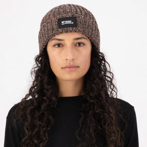 MONS ROYALE Triple Treat Merino Beanie - Canyon Rose