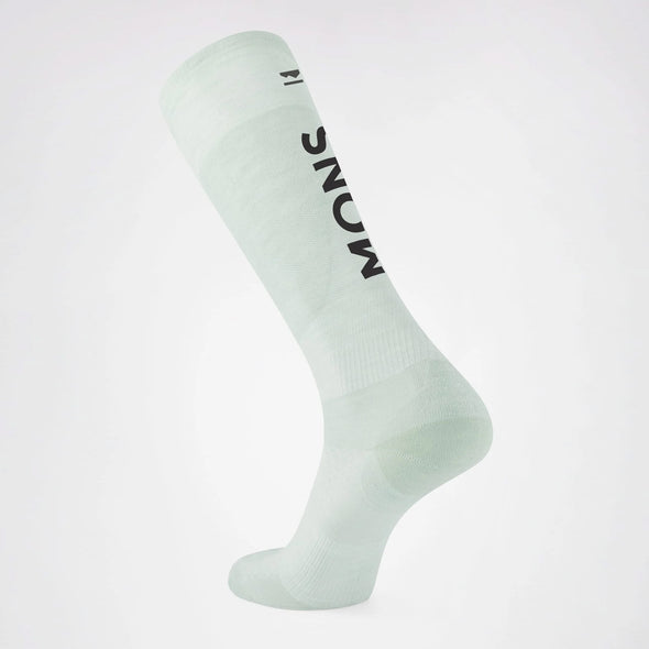 MONS ROYALE Unisex Atlas Merino Snow Sock - Glacier