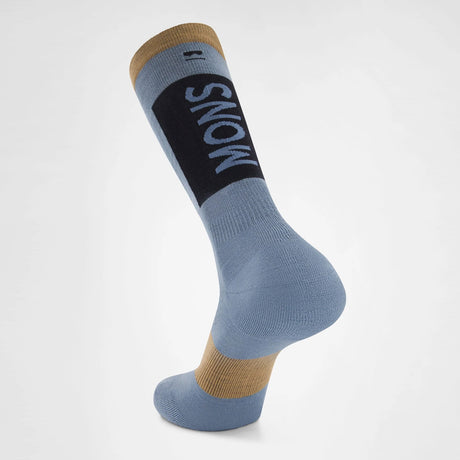 MONS ROYALE Unisex Atlas Merino Snow Sock - Goblin Blue