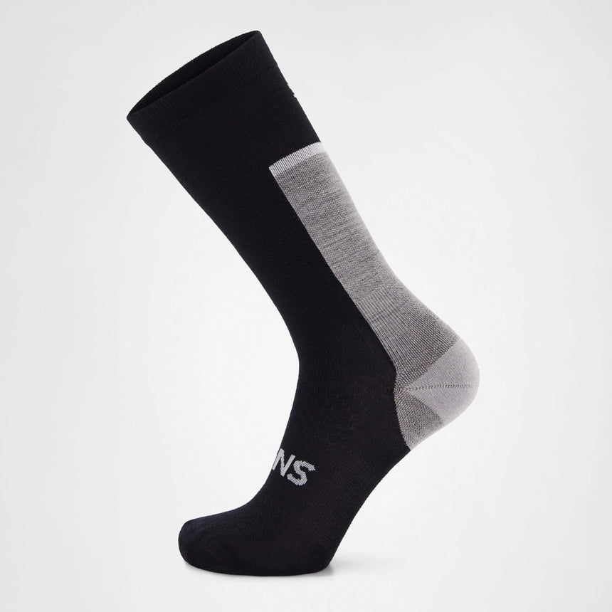 MONS ROYALE Unisex Pro Lite Merino Snow Sock - Black