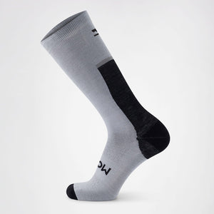MONS ROYALE Unisex Pro Lite Merino Snow Sock - Grey Marl