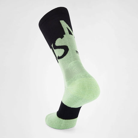 MONS ROYALE Unisex Ultra Cushion Merino Snow Sock - Matcha/Black