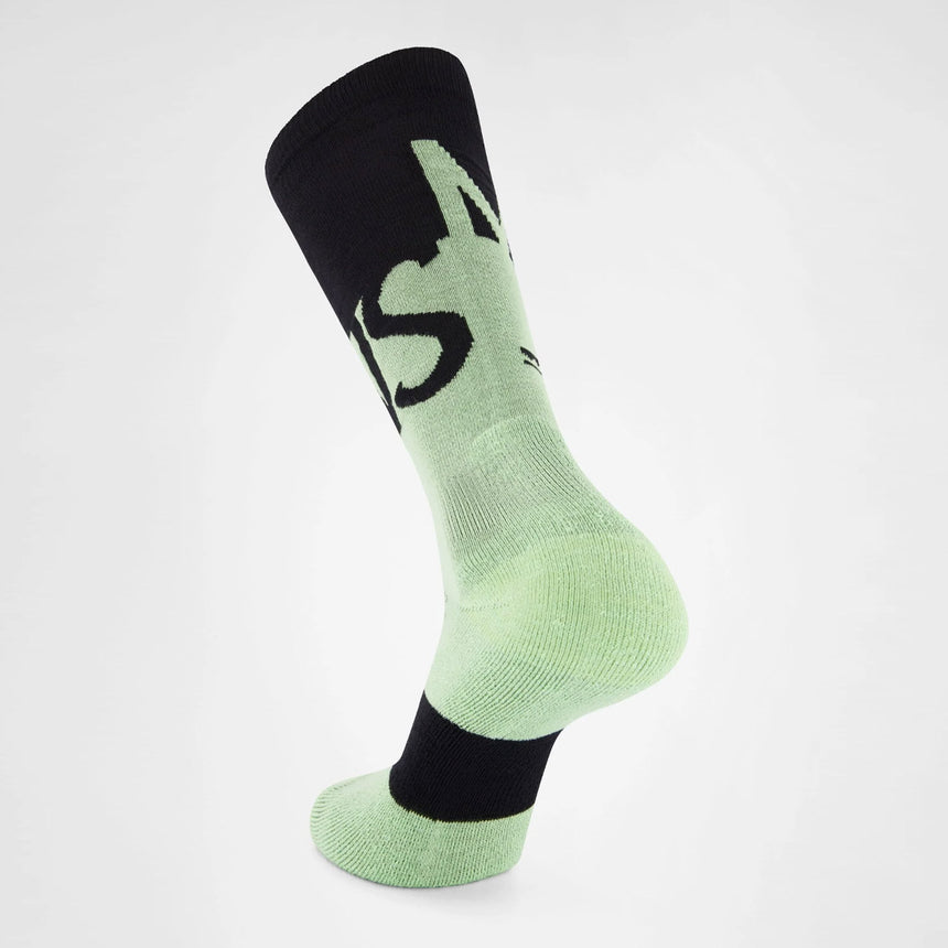 MONS ROYALE Unisex Ultra Cushion Merino Snow Sock - Matcha/Black