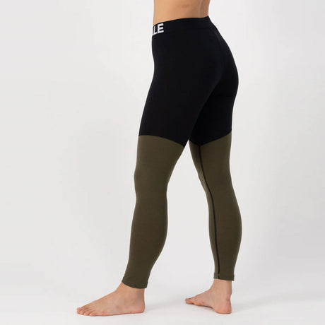 MONS ROYALE Women's Cascade Merino Legging - Dark Olive