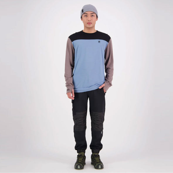 MONS ROYALE Yotei Long Sleeve - Blue Dust