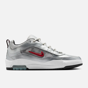 NIKE SB Air Max Ishod Premium - Metallic Silver/Varsity Red