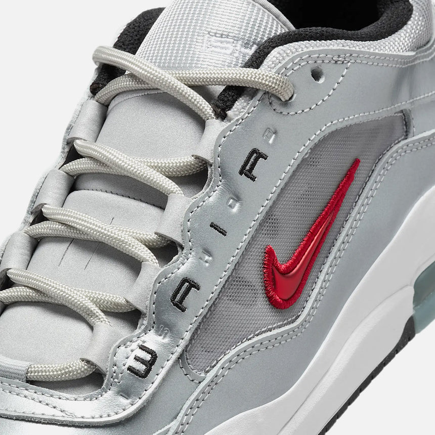 NIKE SB Air Max Ishod Premium - Metallic Silver/Varsity Red
