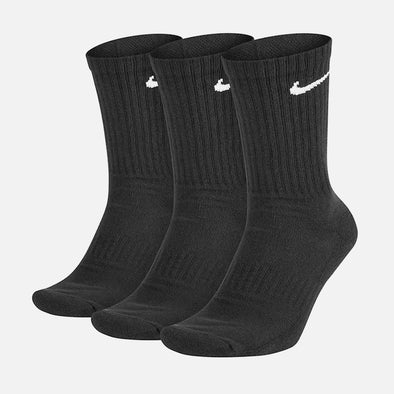 NIKE SB Everyday Cush Crew Sock 3 Pack - Black