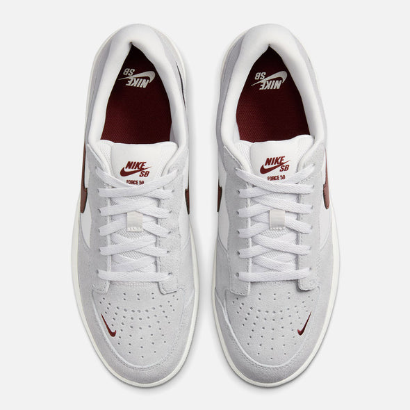 NIKE SB Force 58 - Platinum Tint/Red/Wolf Grey