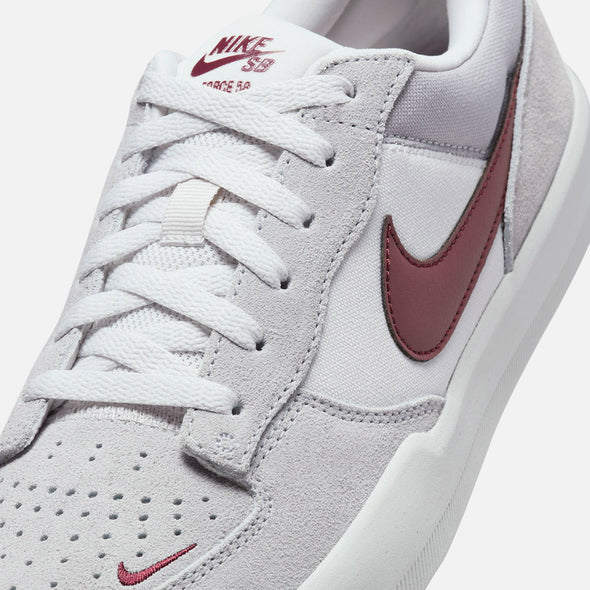 NIKE SB Force 58 - Platinum Tint/Red/Wolf Grey