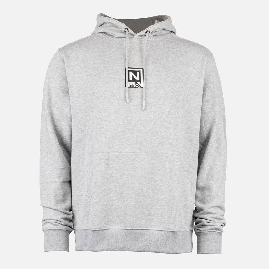 NITRO Pullover Hood - Heather Grey