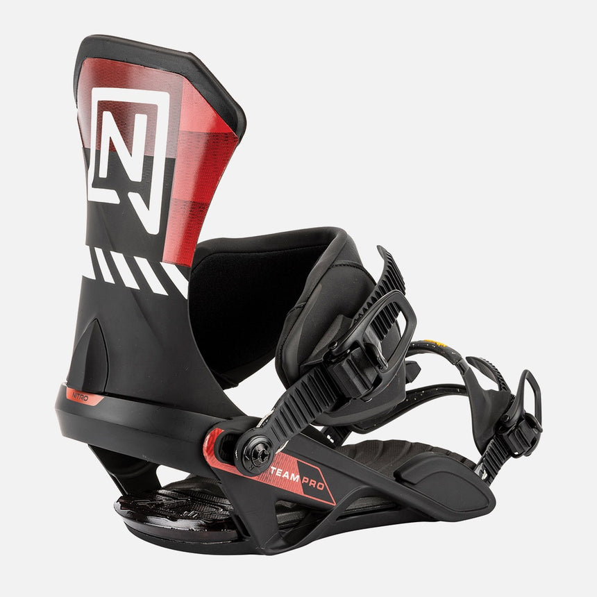 NITRO Team Pro Bindings 2026 - Black/Red